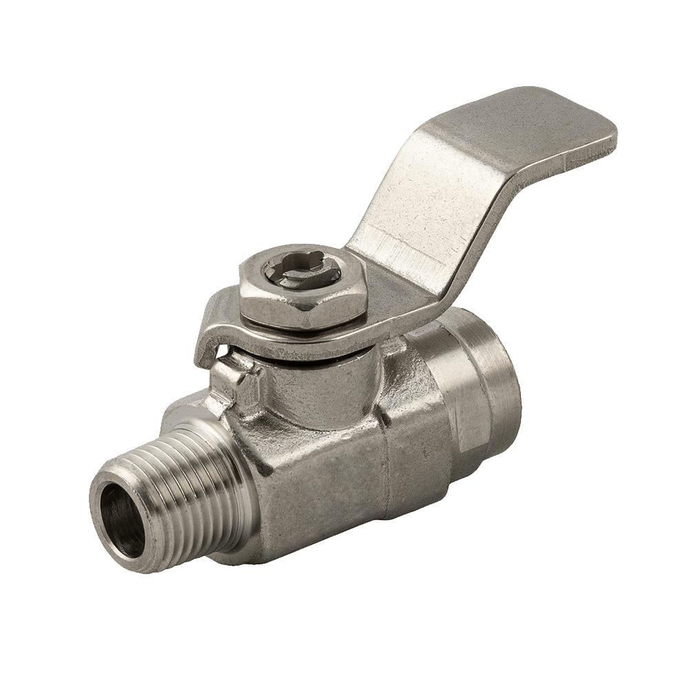 GHINOX BUI X BI R1/4 X R1/4 RVS NSF