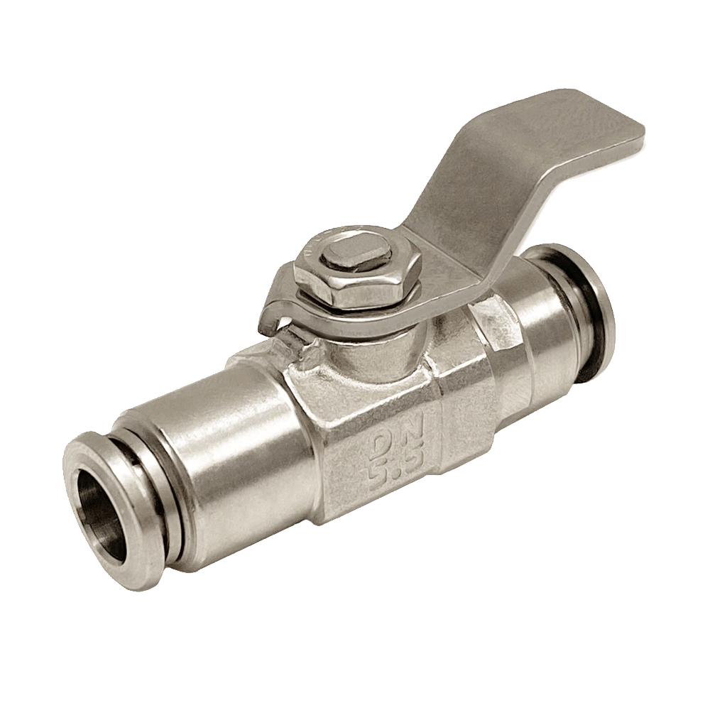 GHINOX PUSH X PUSH Ø6 X Ø6 RVS NSF
