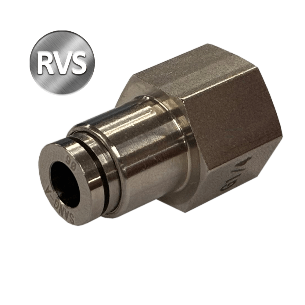 RECHTE OPSCH PIF Ø06-G1/4 RVS316