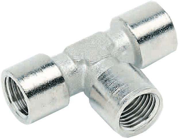 STAAL VERZ T-STUK R1/4 BI