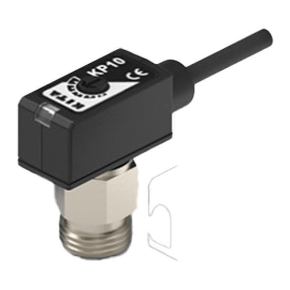 PRESS SWITCH R1/8 6BAR PNP 3-PIN M8