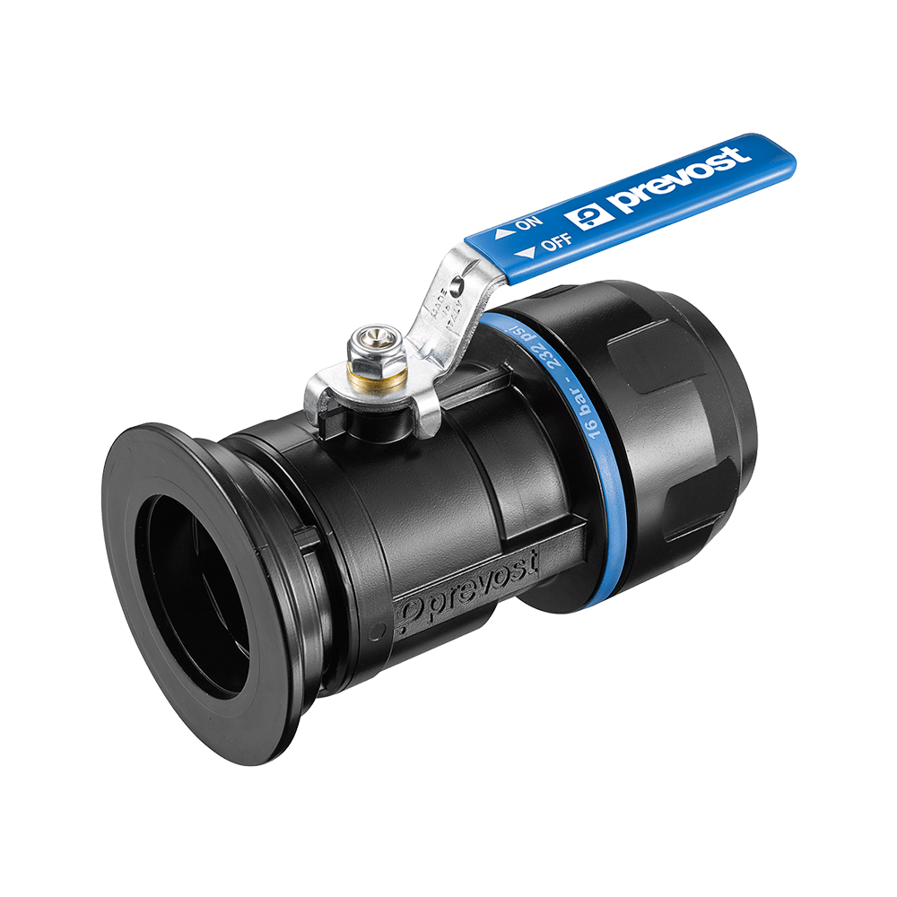KOGELKRAAN Ø63 MM 1X FLENS