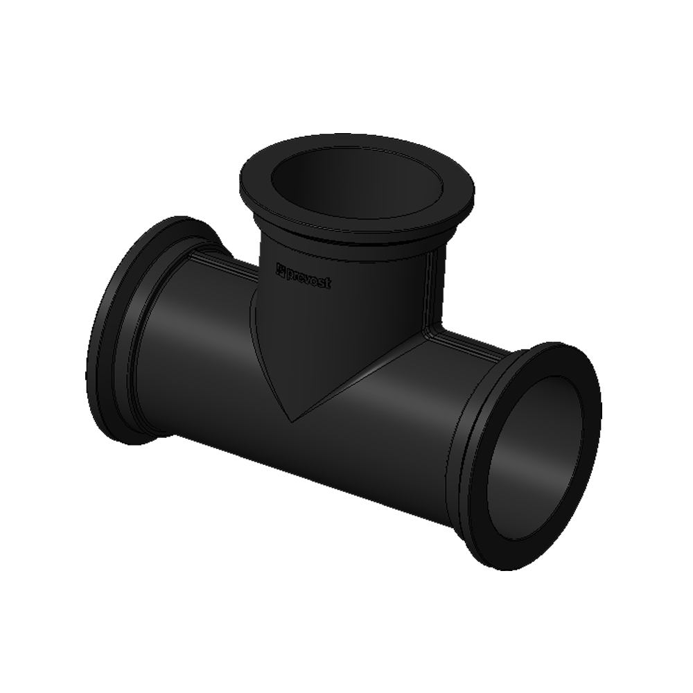 T-KOPPELING Ø100 MM CCC