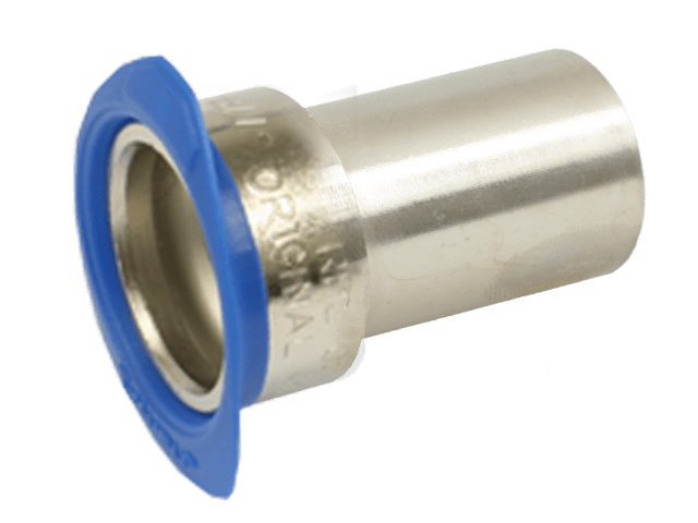 BUS RECHT NPT 1/4 BI BLAUW
